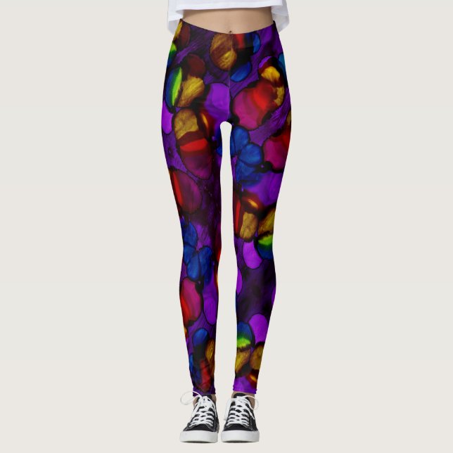Legging Electric Bloom (Frente)