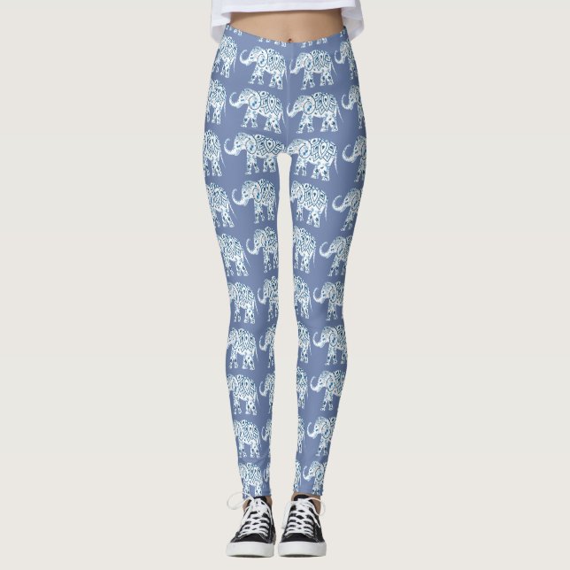 Legging Elefante branco (Frente)