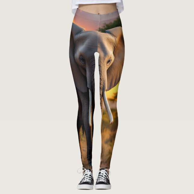 Legging Elefante Bull Africano (Frente)