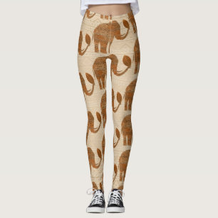 Legging Elefante - Design de Arte Tribal