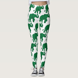 Legging Elefante feito de shamrocks