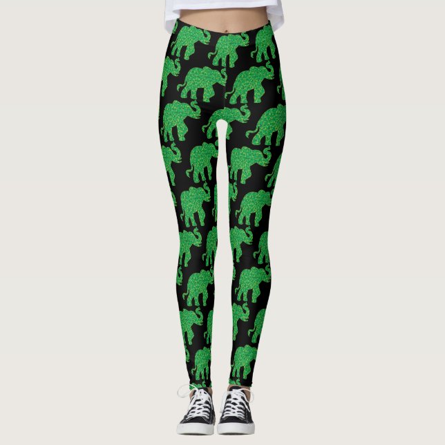 Legging Elefante feito em Shamrocks (Frente)