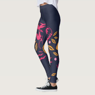 Legging Elefantes no Azul