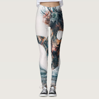 Legging Elegance Ballerina com crânio