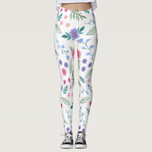 Legging Elegância em Bloom: Abrace a beleza da natureza
