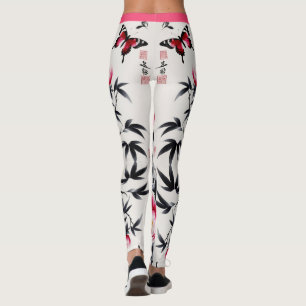 Legging Elegância em Flor: Harmonia Floral impressa