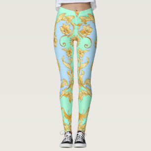 Legging Elegância Renascentista Barroco Rococo
