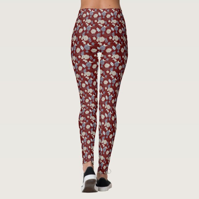 Legging Elegante Chic Wildflower (Verso)