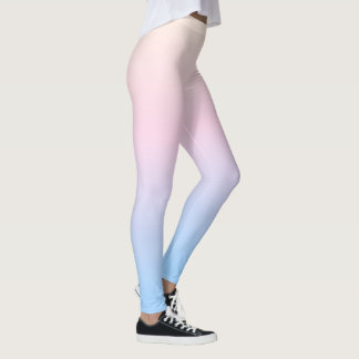 Legging elegante cor azul-claro-claro-claro-claro-pastel