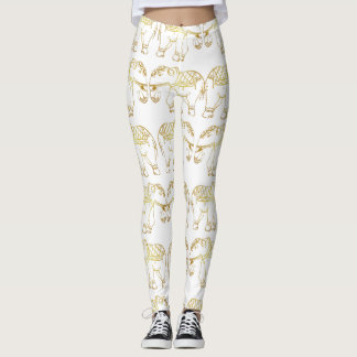 Legging Elegante Dourado