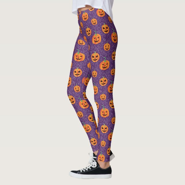 Legging Elegante Jack O' Lanternas (Esquerda)