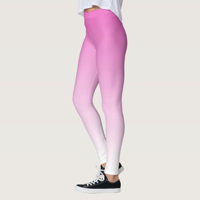 Legging Elegante Moderno Modelo de Cuta Mulher Rosa Gradie (Esquerda)
