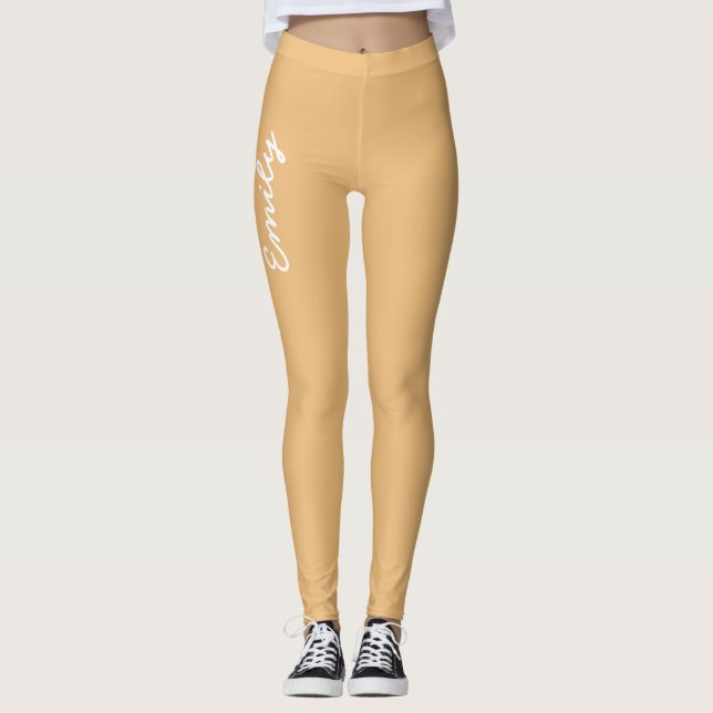 Legging Elegante "Peach Fuzz" personalizado (Frente)