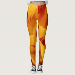 Legging Elegante Tulipa Monsella de Duas Cores Vermelho Do