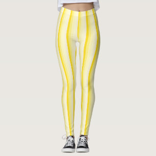 Legging Elegante Vanilla Yellow White Colors Modelo