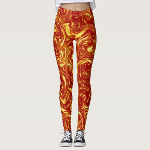 legging elegantes coloridas festivas modernas arte