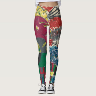 Legging Elementos de Cabeça de Bola