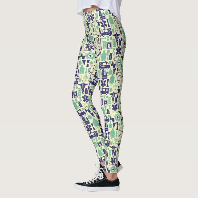 Legging Elementos médicos (Esquerda)