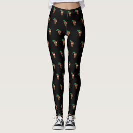 Legging Elf de Feriado do Beaver