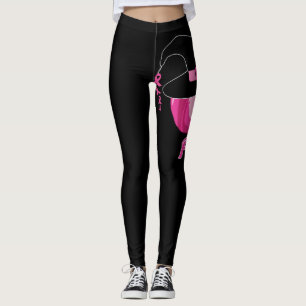 Legging Em outubro, Vestimos a consciência cor-de-rosa do