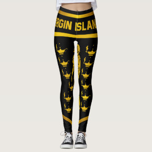 Legging Emblem das Ilhas Virgens