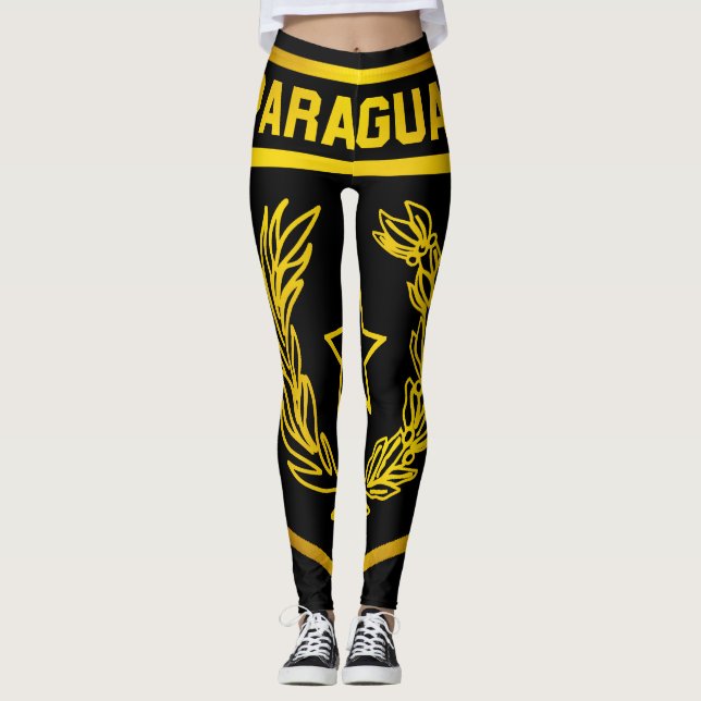 Legging Emblem Paraguai (Frente)