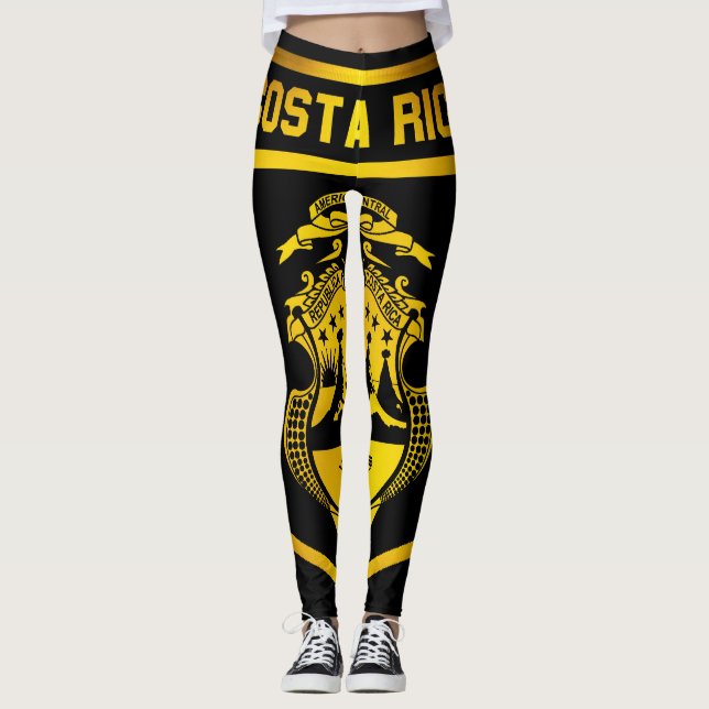 Legging Emblema da Costa Rica (Frente)