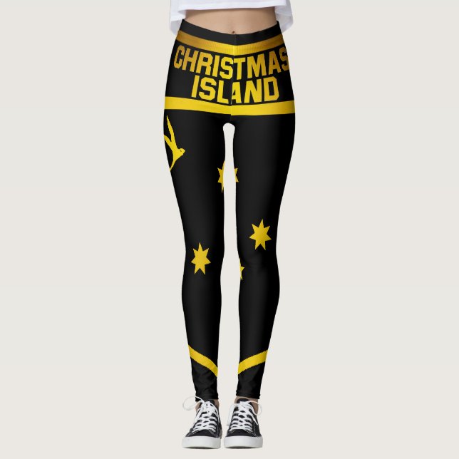Legging Emblema da Ilha de Natal (Frente)