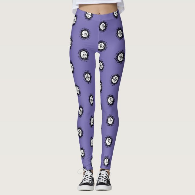 Legging Emblema da Sociedade de Jesus (Frente)