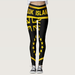 Legging Emblema das Ilhas Cook