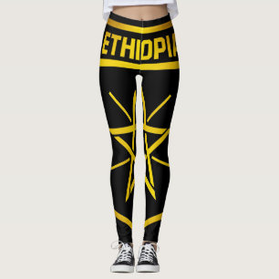 Legging Emblema de Etiópia