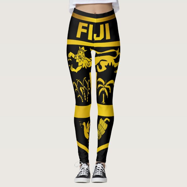 Legging Emblema de Fiji (Frente)
