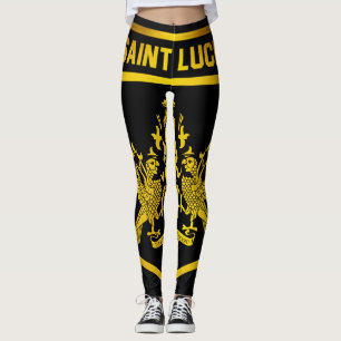 Legging Emblema de Lucia de santo