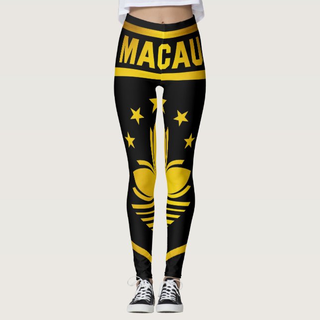 Legging Emblema de Macau (Frente)