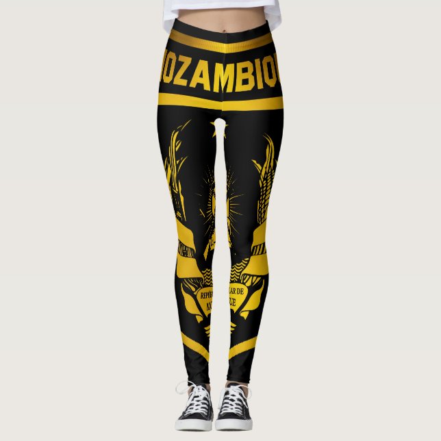 Legging Emblema de Moçambique (Frente)