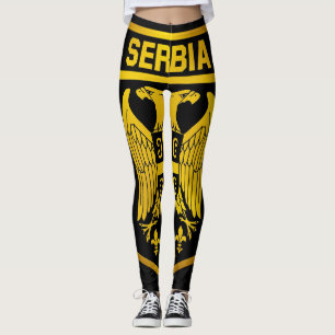 Legging Emblema de Serbia