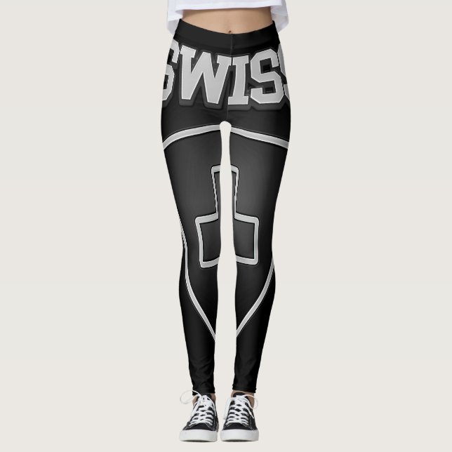Legging Emblema suíço (Frente)