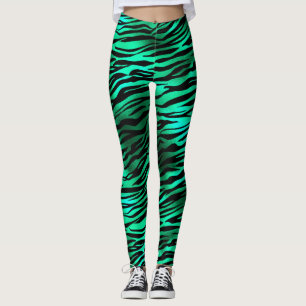 Legging Emerald e Dourado Safari Series Design 10