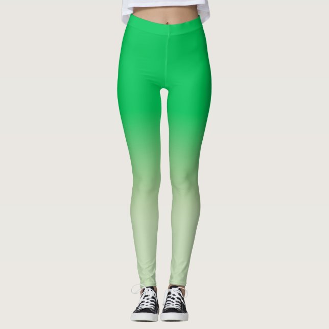 Legging Emerald Sage Green Ombre (Frente)