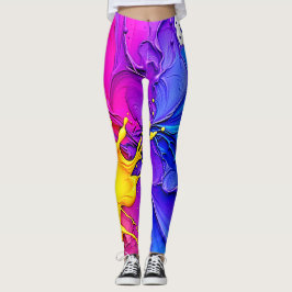 Legging Emoção de Cor Vibrante