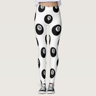 Legging emoji oito pernas de bola