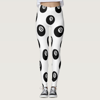 Legging emoji oito pernas de bola