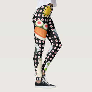 Legging Emojis de Cultura Japonês