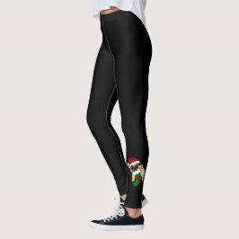 Legging Encaixe de Natal Bonito