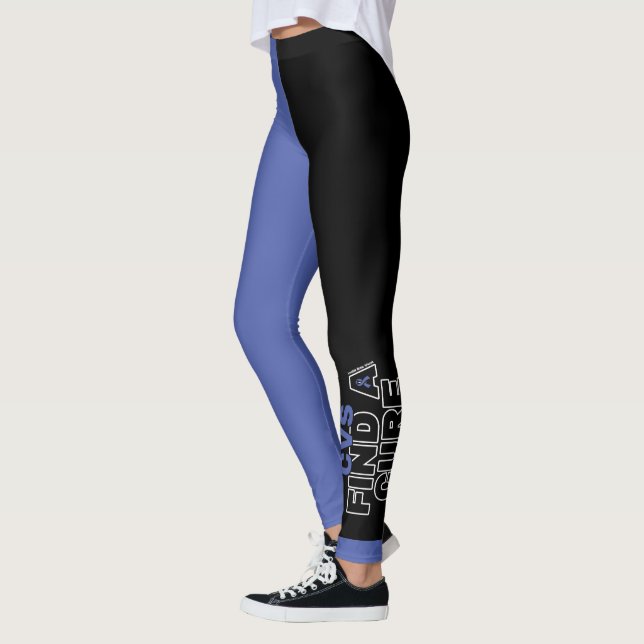LEGGING ENCONTRAR UMA CURA/NEGRITO...CVS (Esquerda)