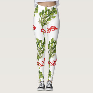 LEGGING ENCONTRE-ME SOB O NATAL DE MISTLETÓNIO