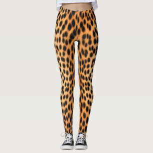 Legging Energia do Leopardo Selvagem – Moda Ousada com Est