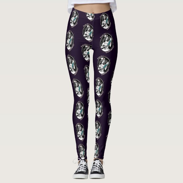 Legging Enfermeira de Halloween (Frente)