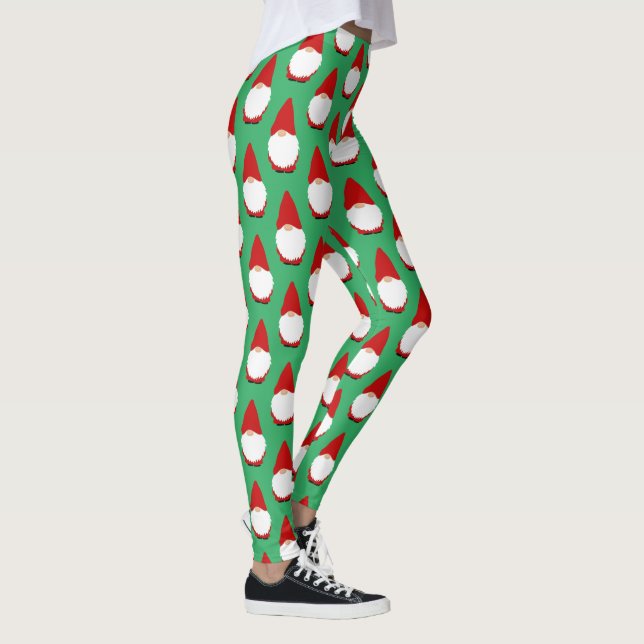 Legging Engraçado anão anão de natal (Direita)