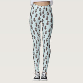 Legging Engraçado Humor de Gato